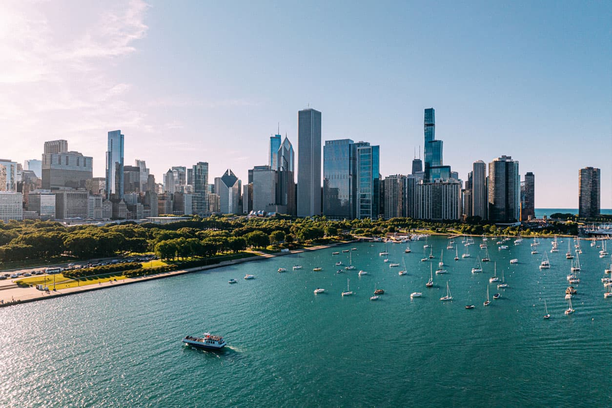 Lake Michigan view
