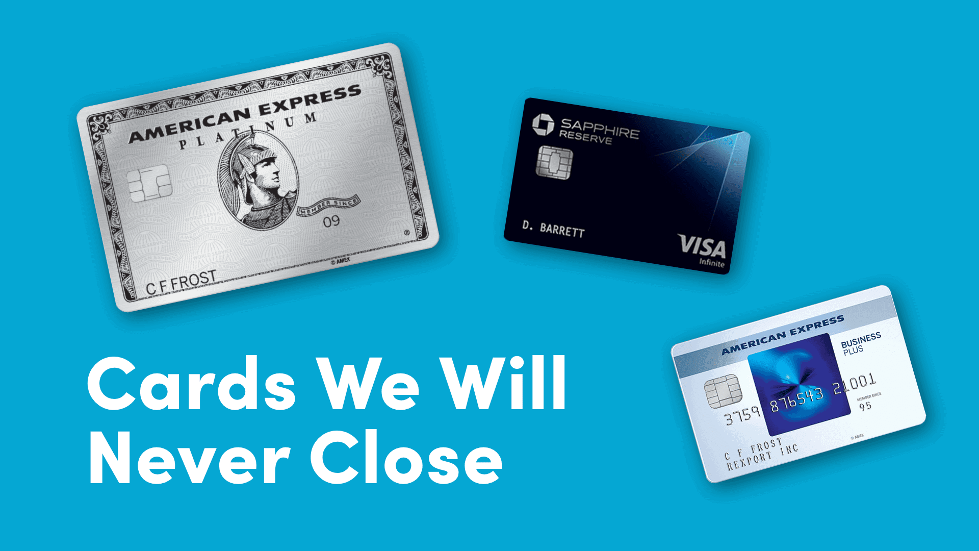 credit cards to keep