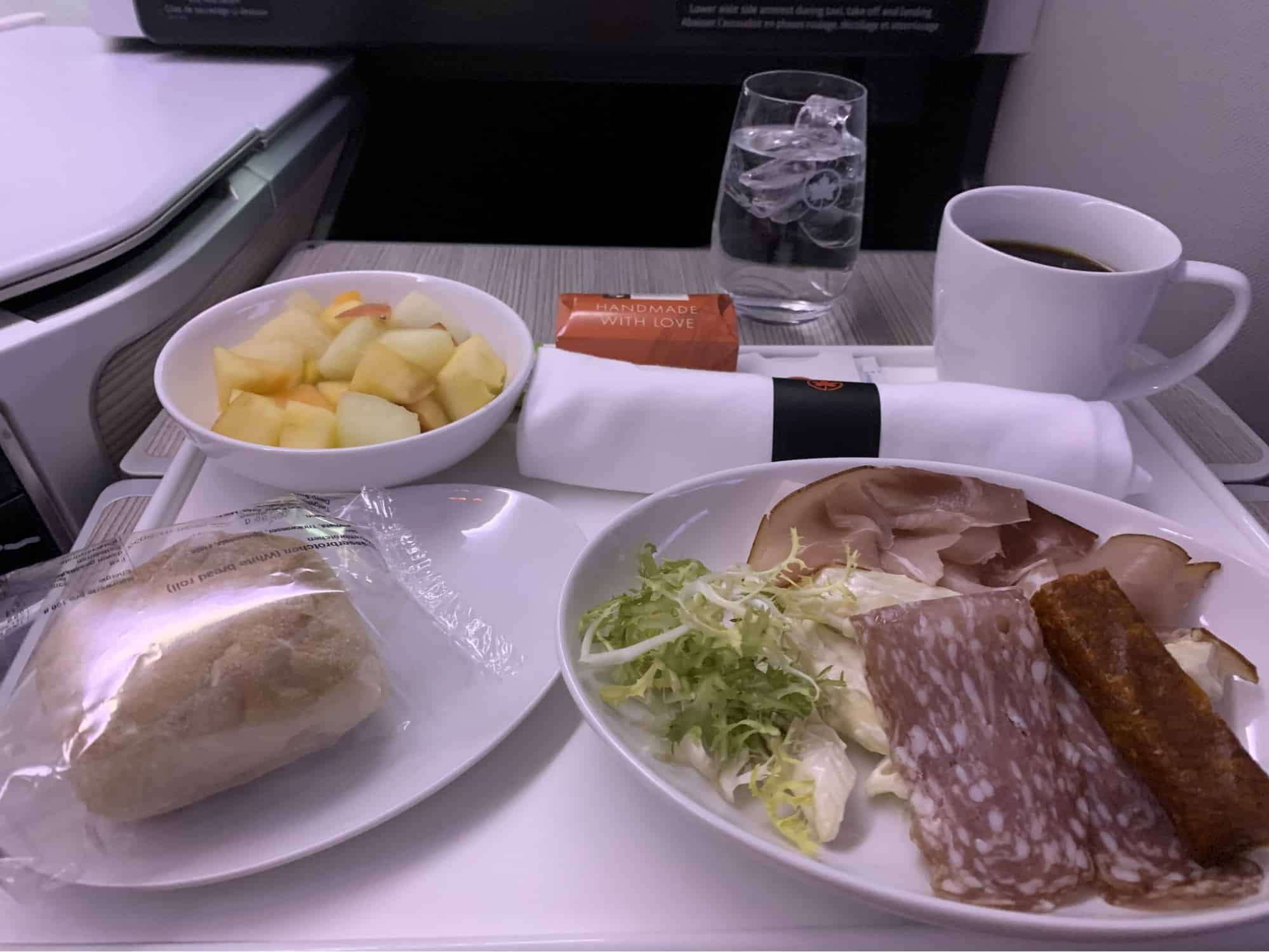 air canada lunch