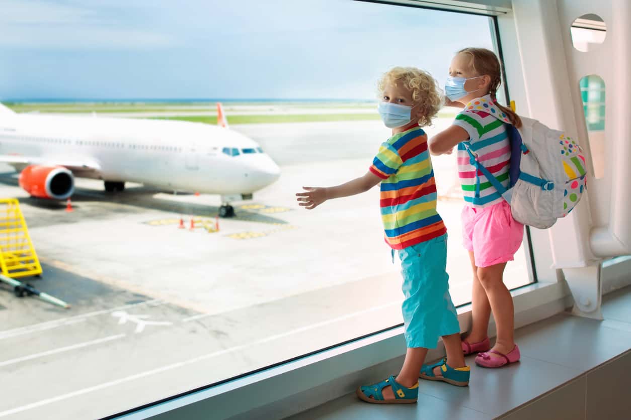 flying southwest with kids