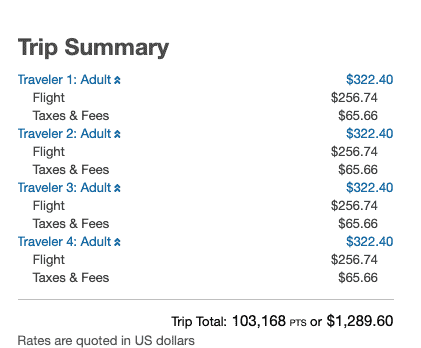 Trip Summary