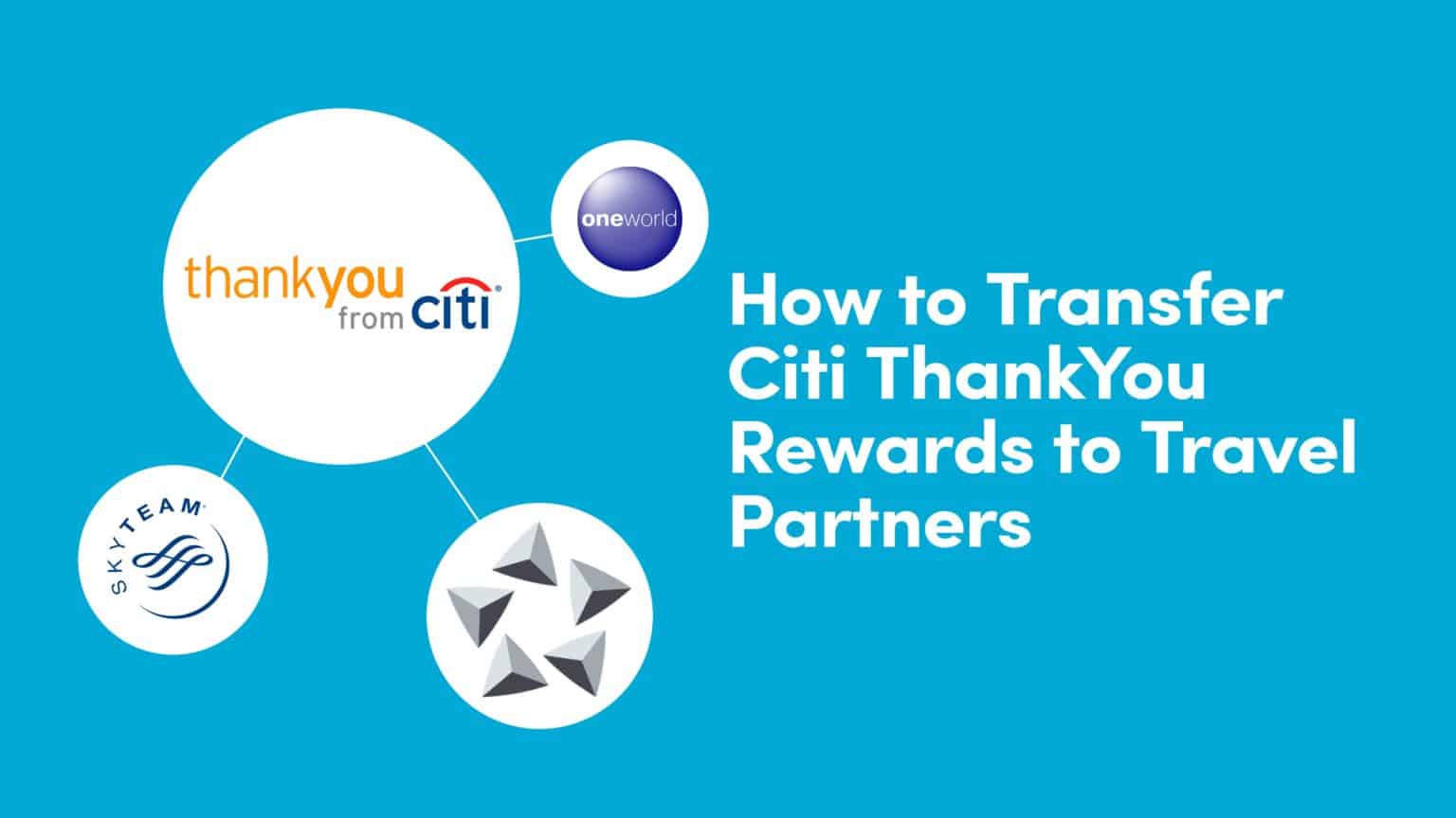 How to Transfer Citi Thank You Points to Transfer Partners 10xTravel