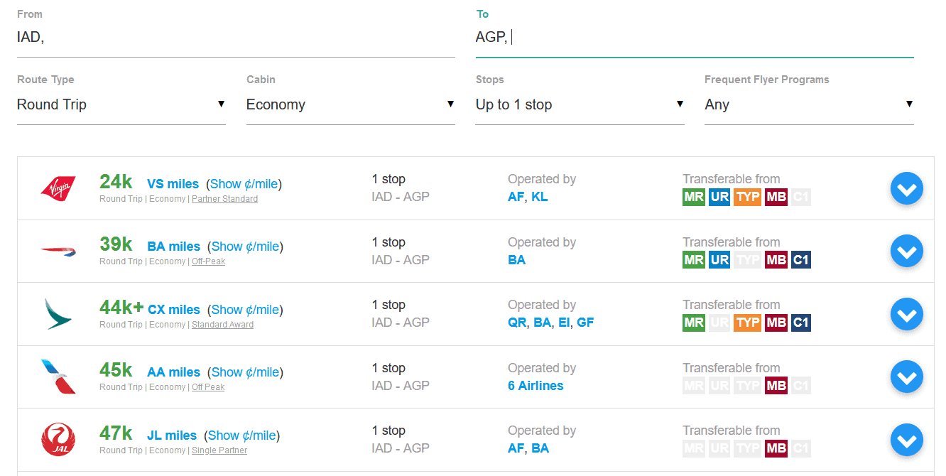 Transfer Ultimate Rewards Points to a Partner Airline