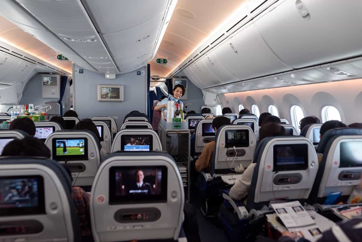 Award flight with ANA