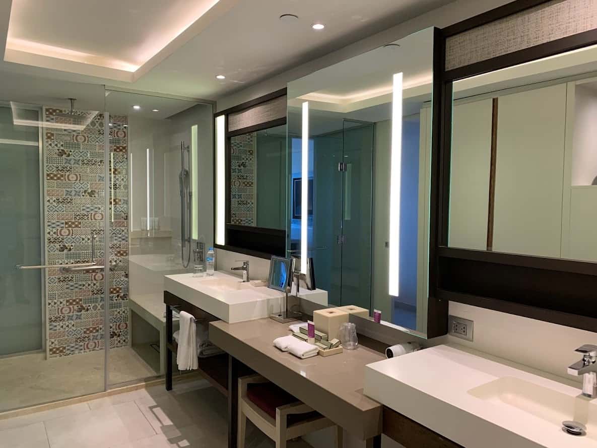 Hyatt Ziva and Zilara Cap Cana bathroom