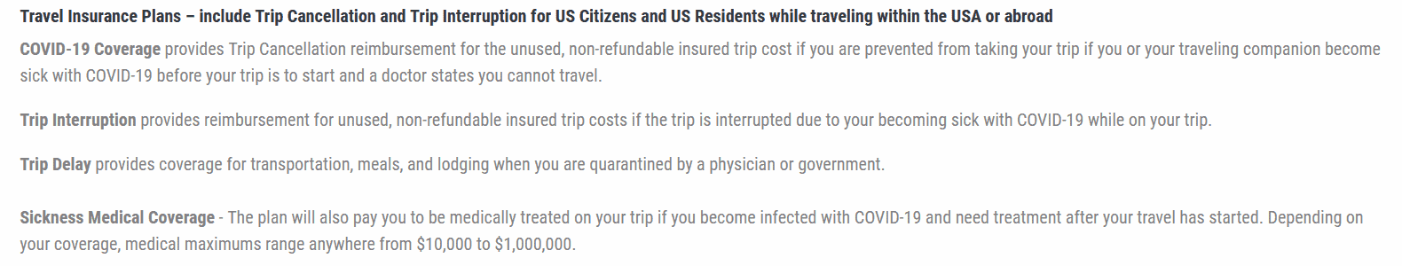 Buying Travel Insurance That Includes COVID-19 Coverage