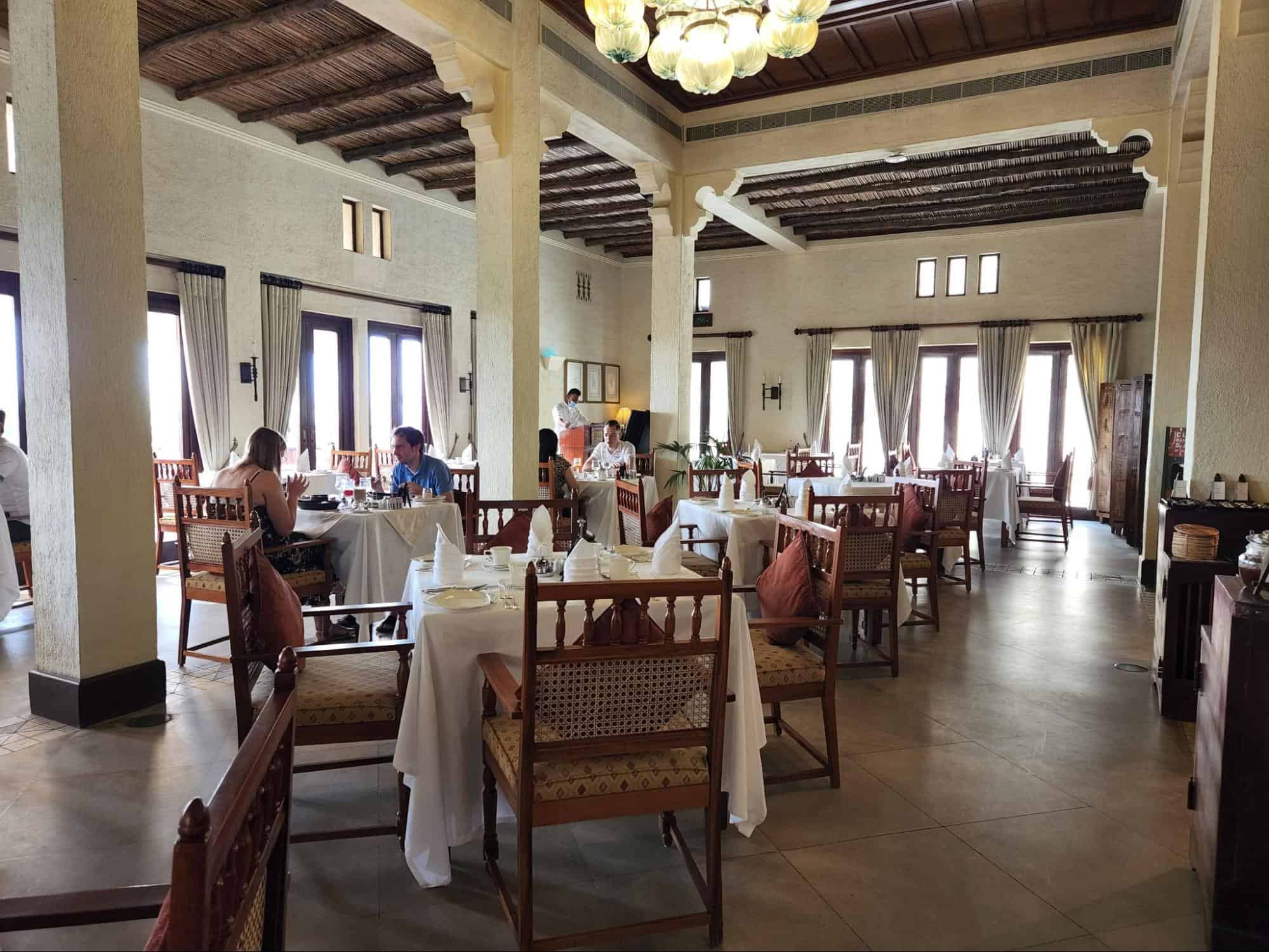 Al Diwaan restaurant at Al Maha