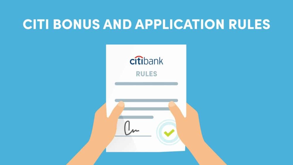 Citi Bonus and Application Rules