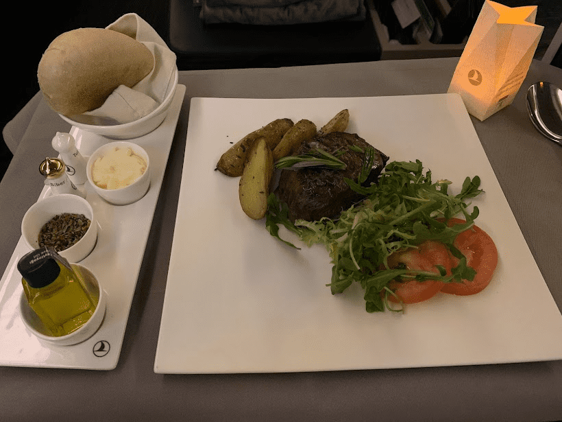 Turkish Airline meal