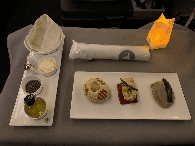 Turkish Airlines meal