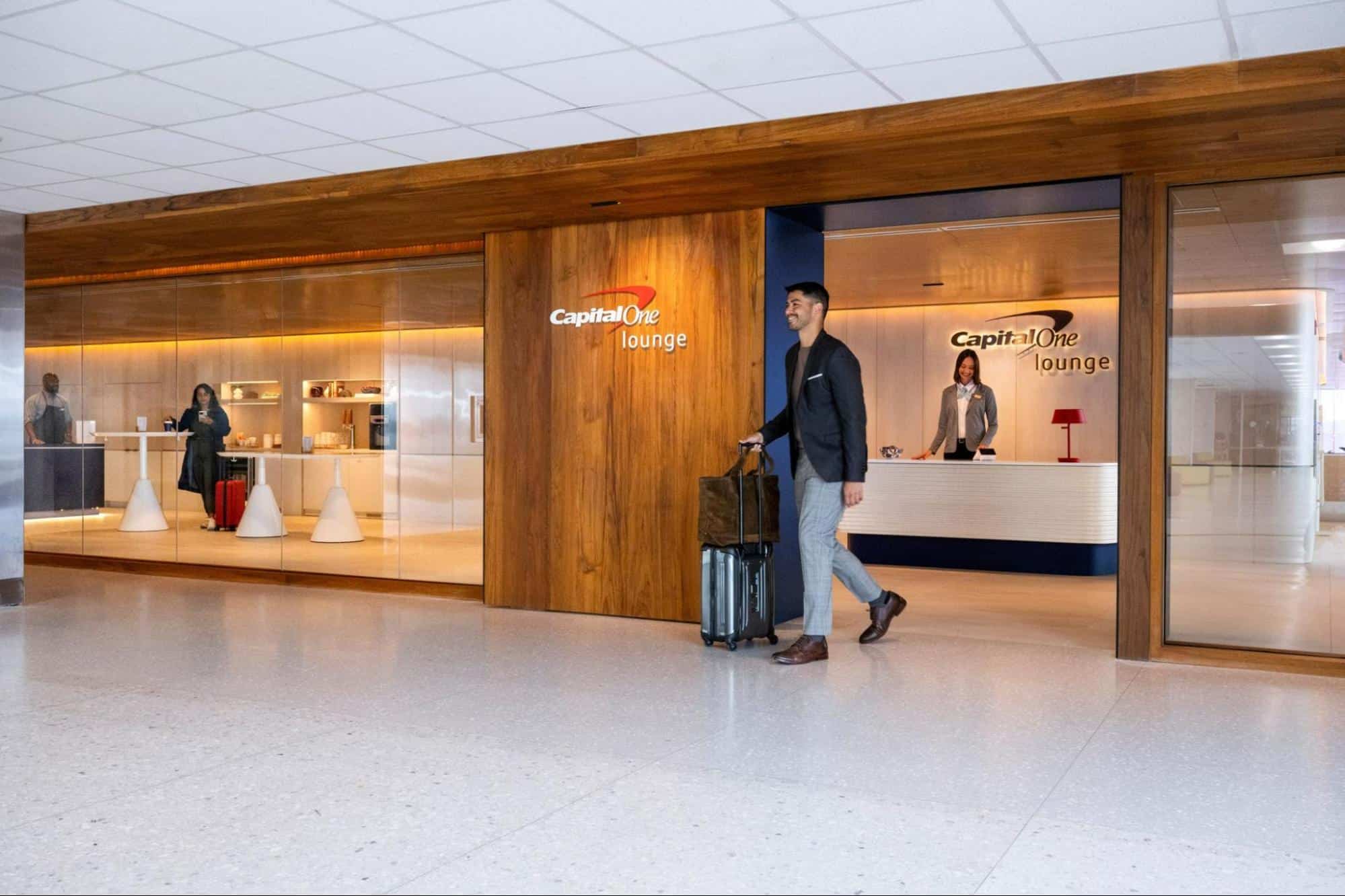 Capital One’s IAD lounge