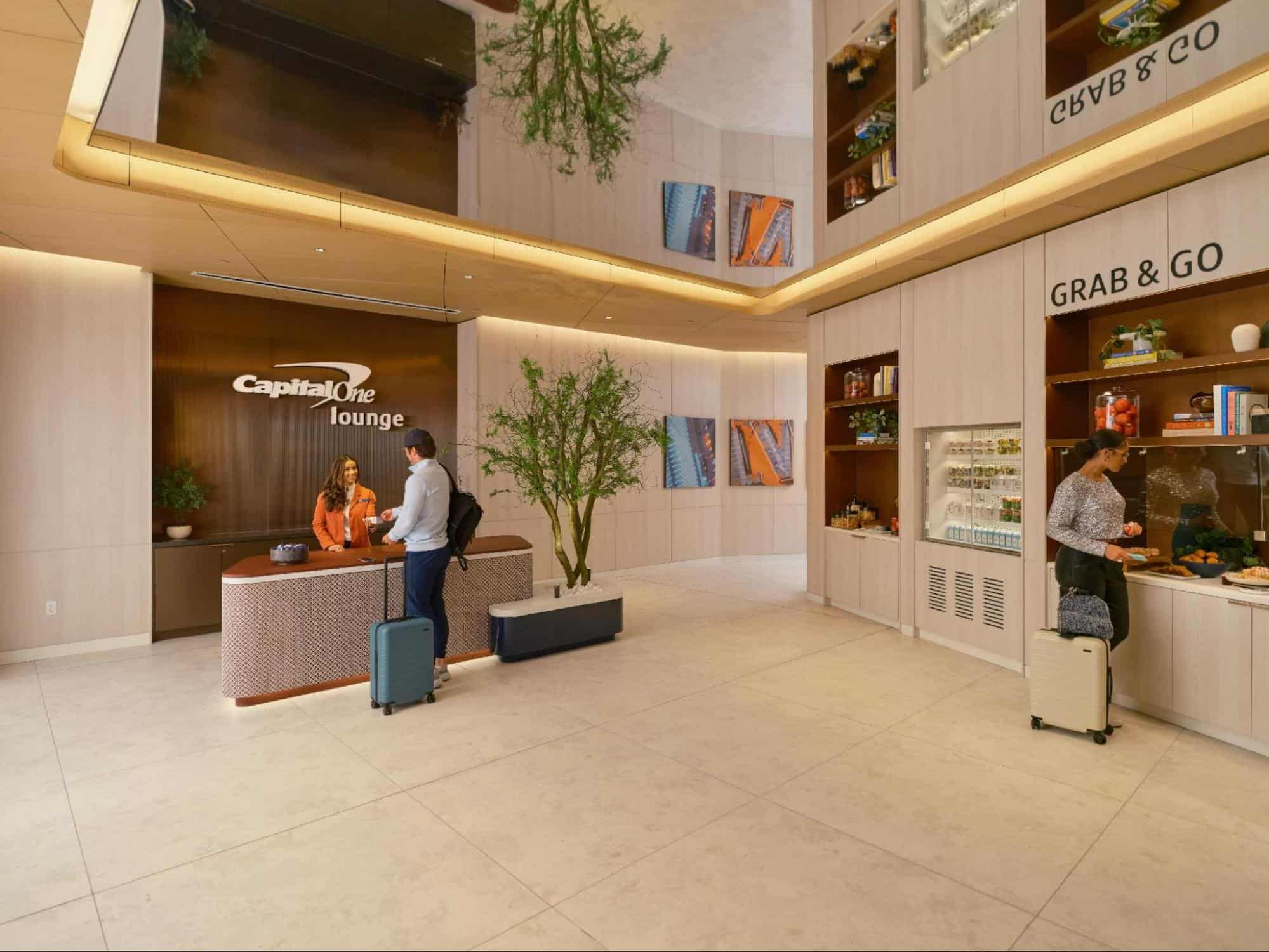Capital One’s LAS lounge