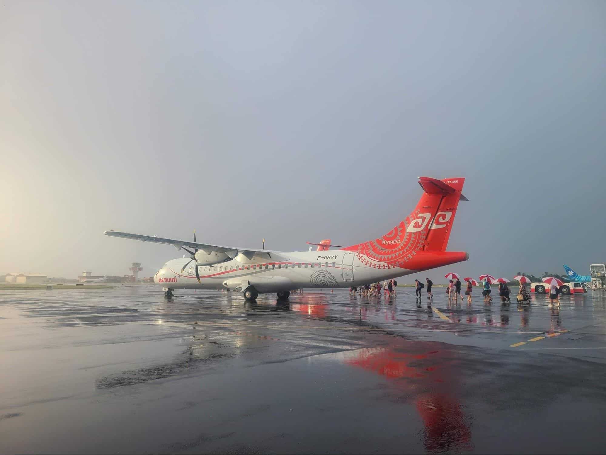 Air Tahiti is the only carrier that provides inter-island travel in French Polynesia