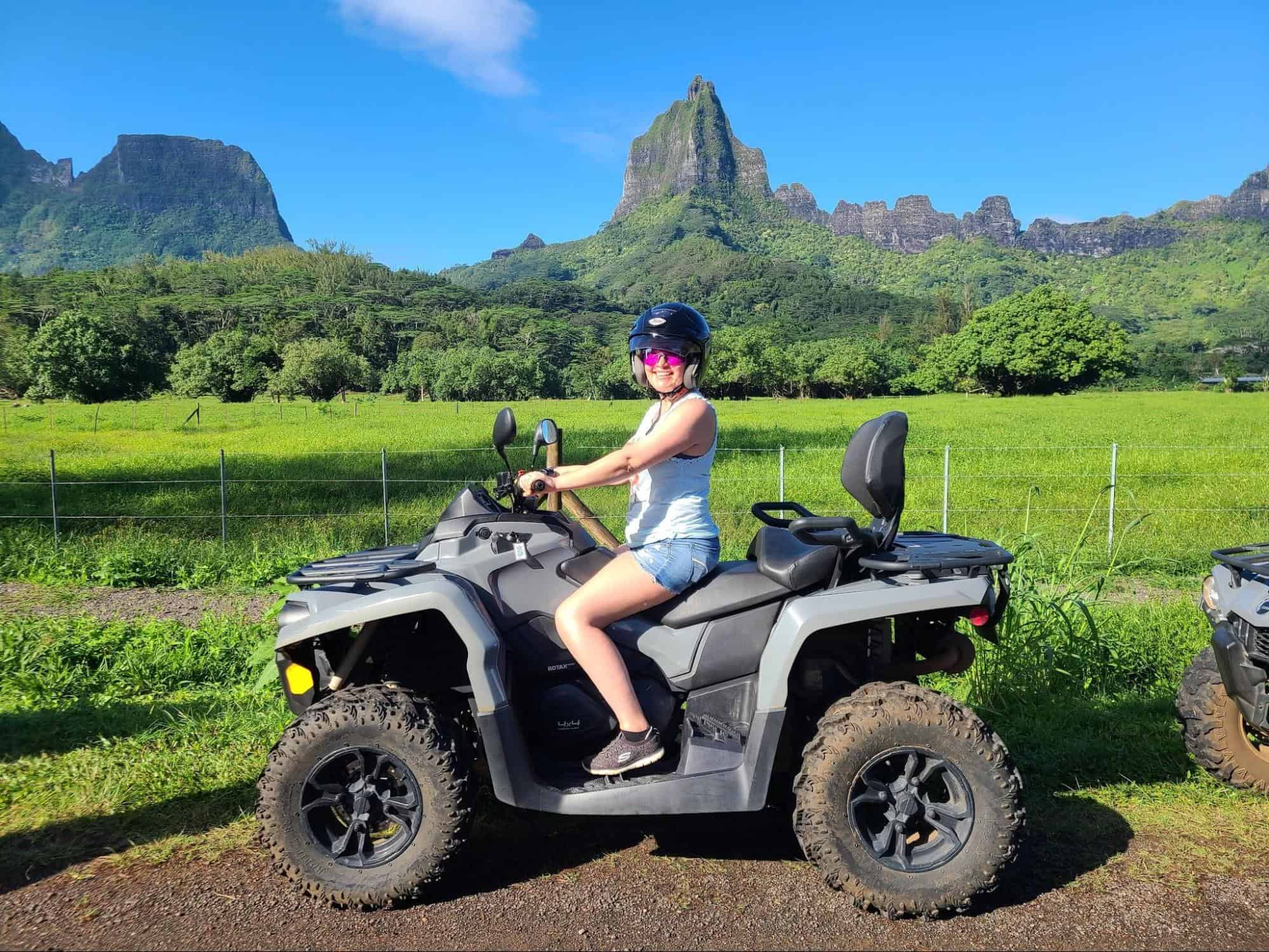 An ATV tour presented a great opportunity to witness Moorea’s natural beauty. | Photo courtesy of Anya Kartashova