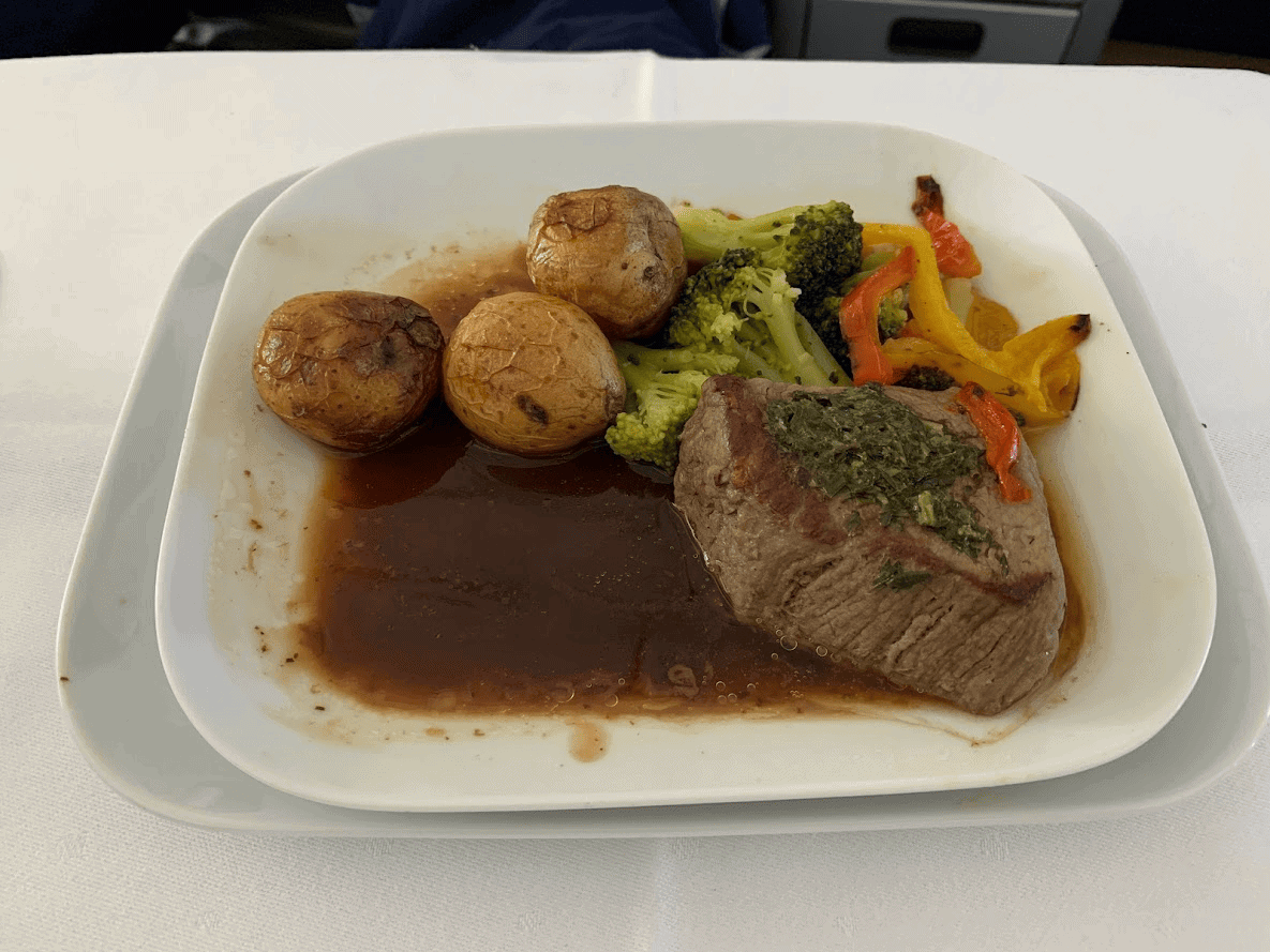 Lufthansa Business Class Entry