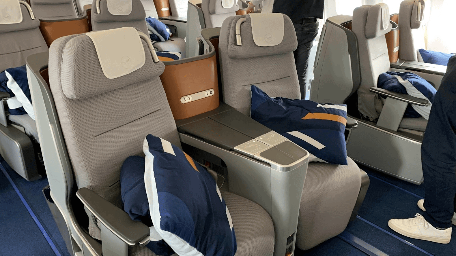 Lufthansa Business Class Munich to New York-JFK