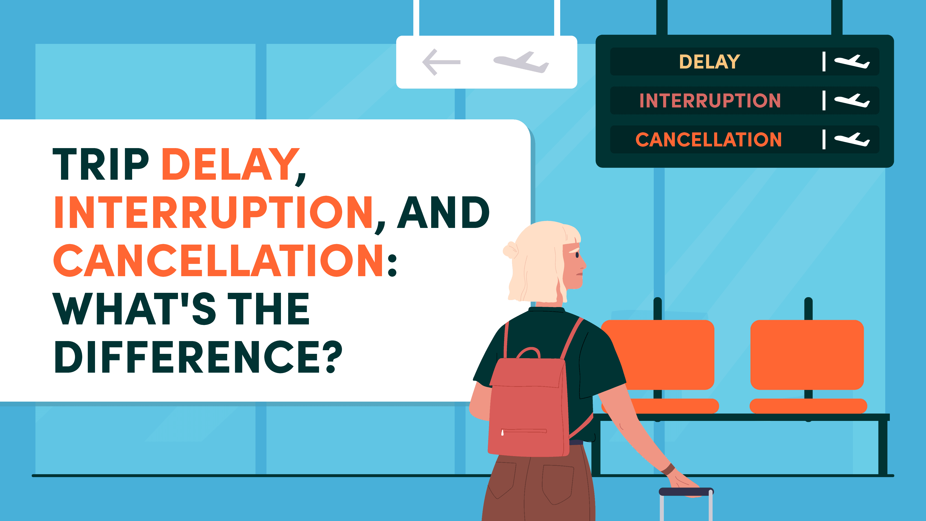 Differences Between Trip Delay, Cancellation and Interruption and How They All Work With Credit Cards