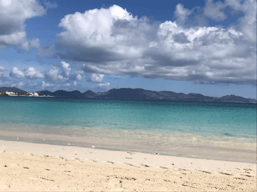 Rendezvous Bay with view of Saint Martin