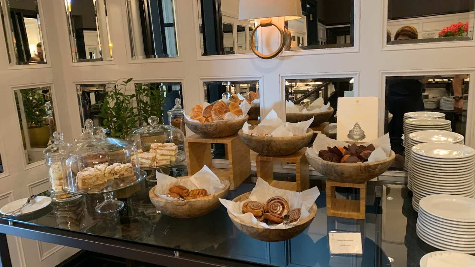 Breakfast Pastries at Hotel Bristol, Warsaw