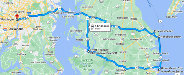 map to delmarva