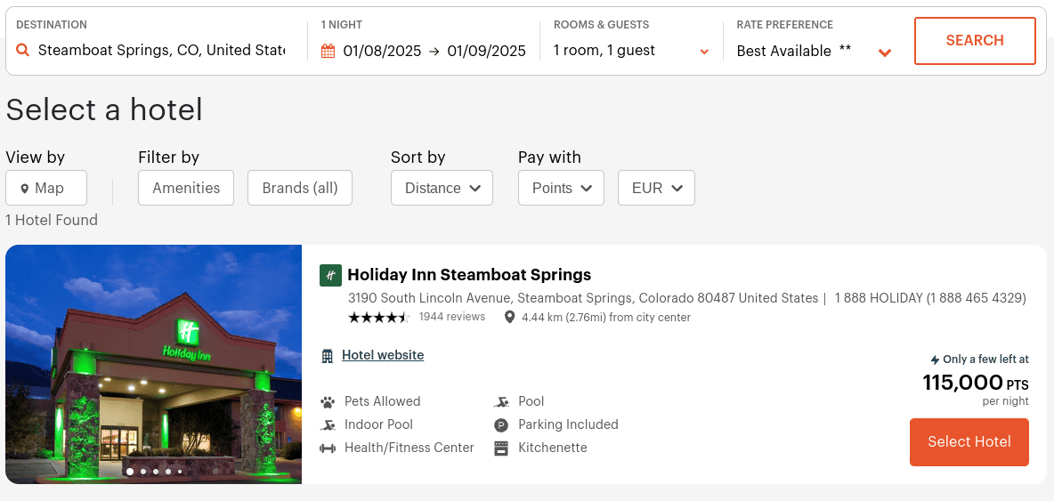 Hotel Stays