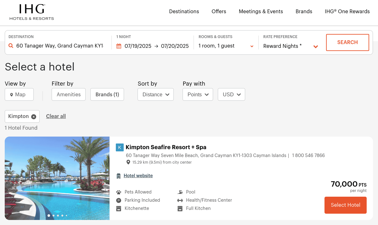 Kimpton Seafire Resort + Spa