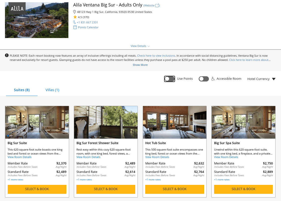 Alila Ventana Big Sur