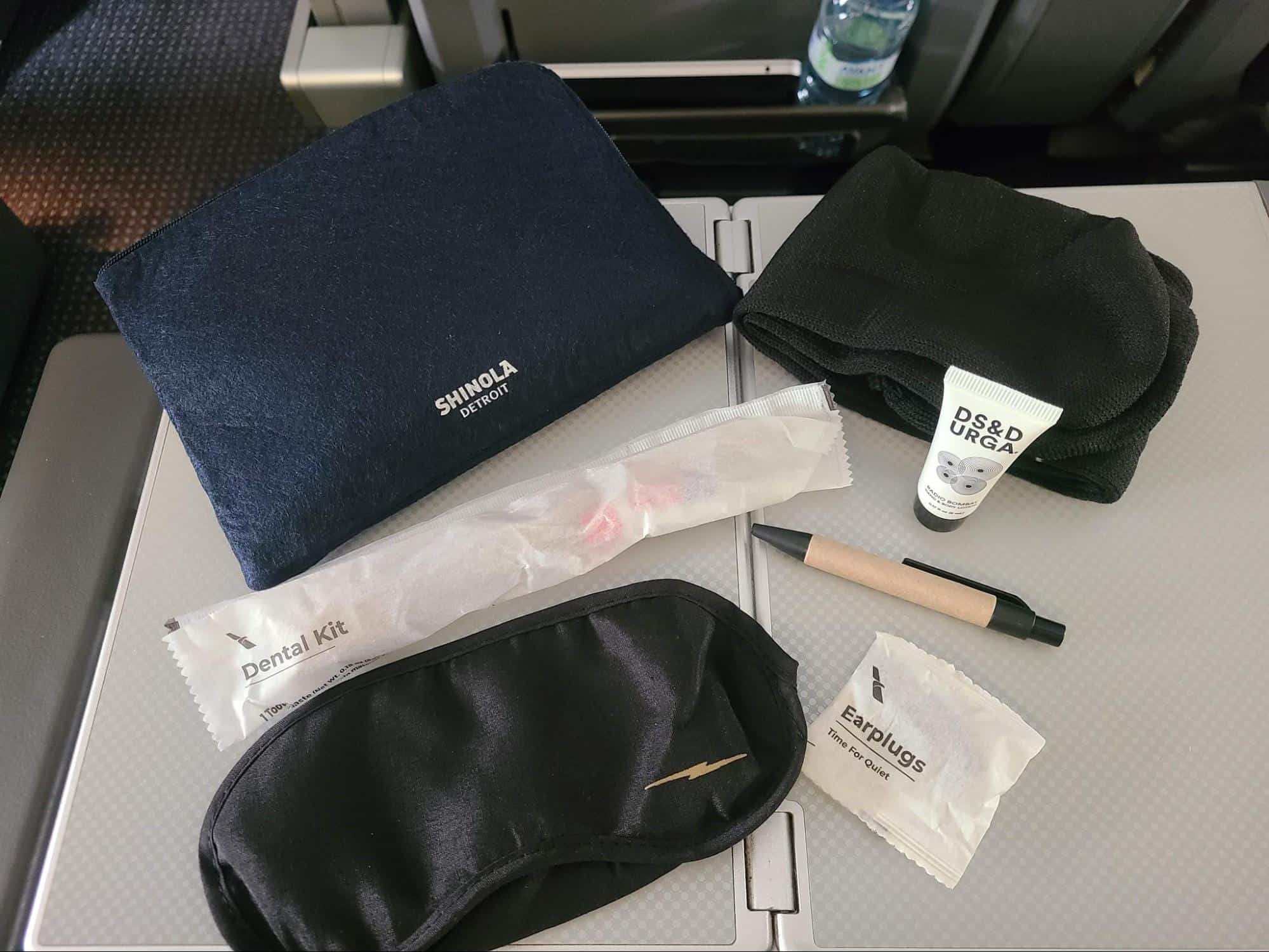 American Airlines Premium Economy Amenity Kit