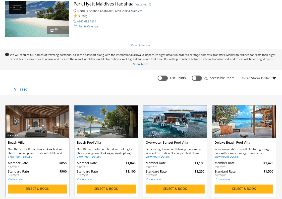 Park Hyatt Maldives Hadahaa 2