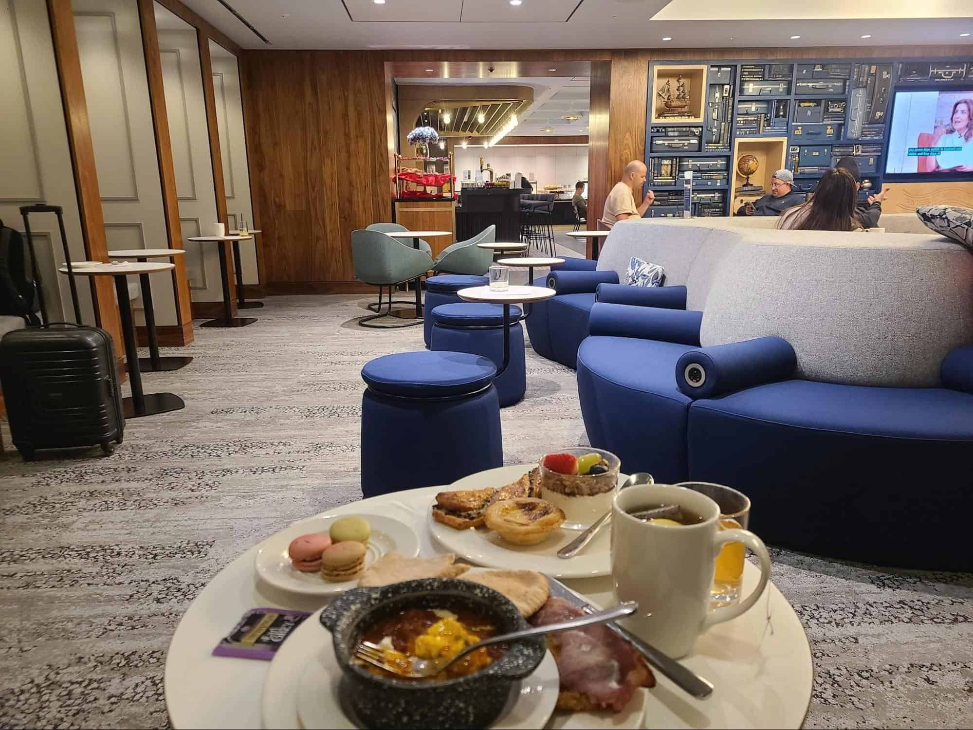 The Centurion Lounge at London-Heathrow