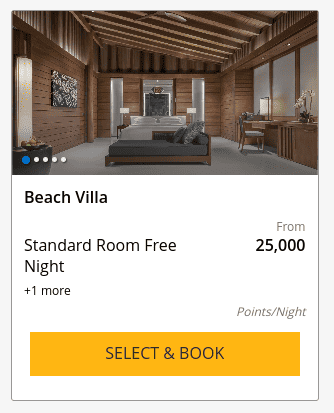 Beach Villa in points