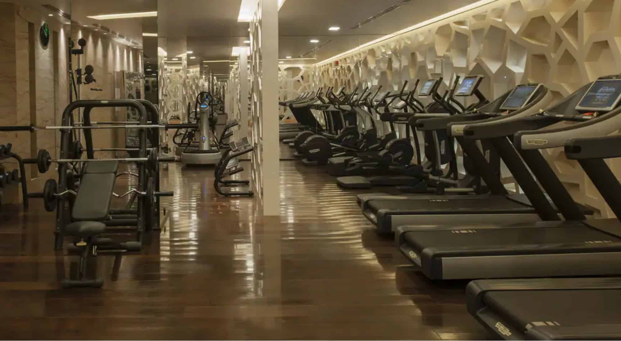 gym at the Hyatt Centric Levent Istanbul