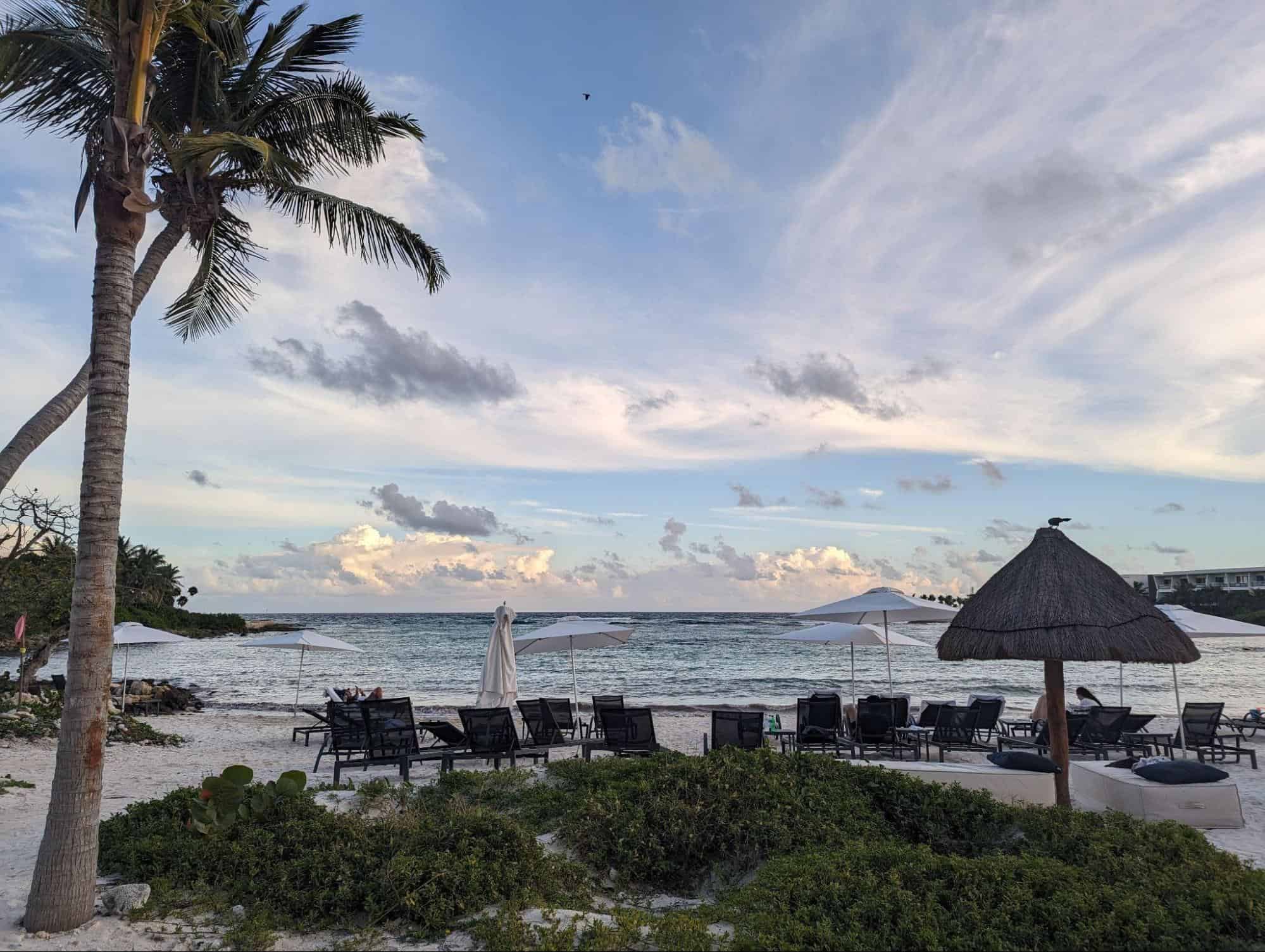 beach at the Conrad Tulum