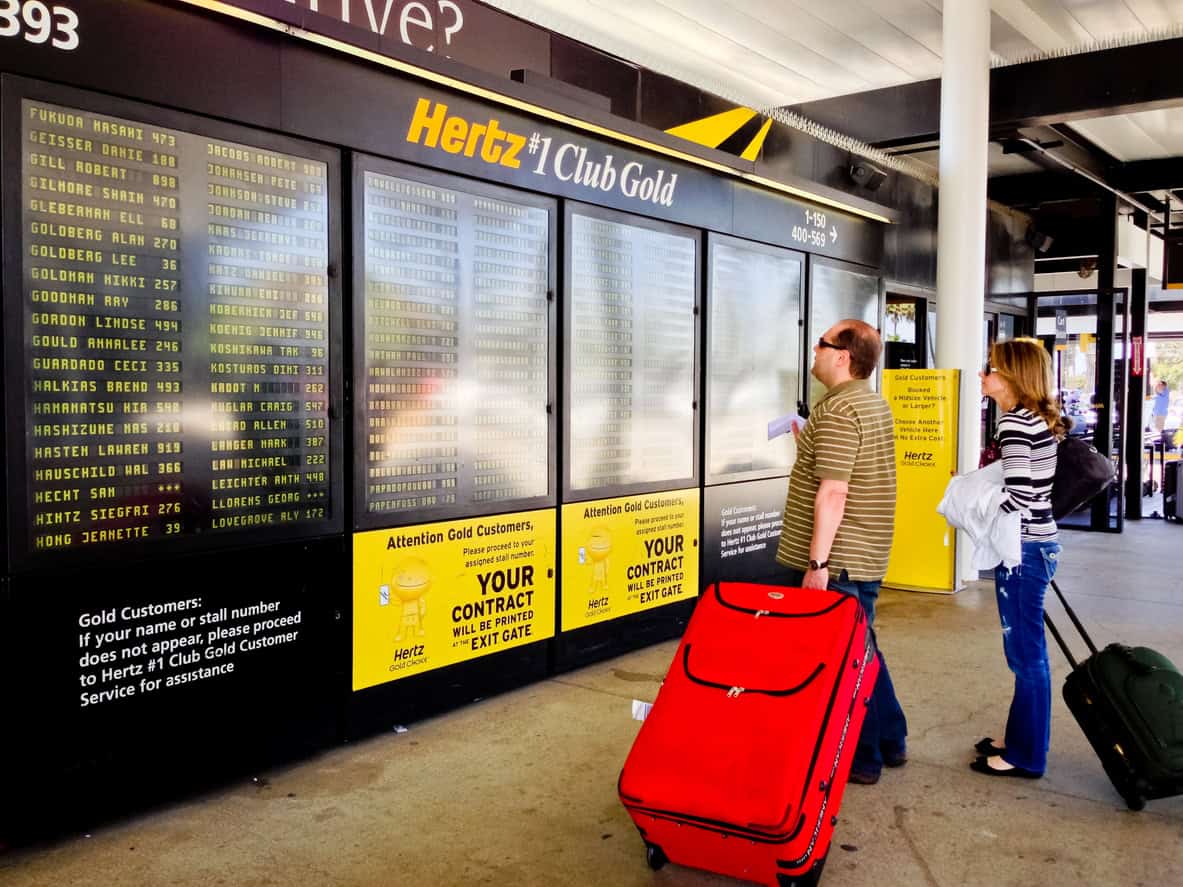 rent car with Hertz