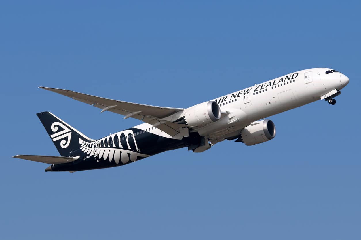 Air New Zealand Airpoints Award Charts
