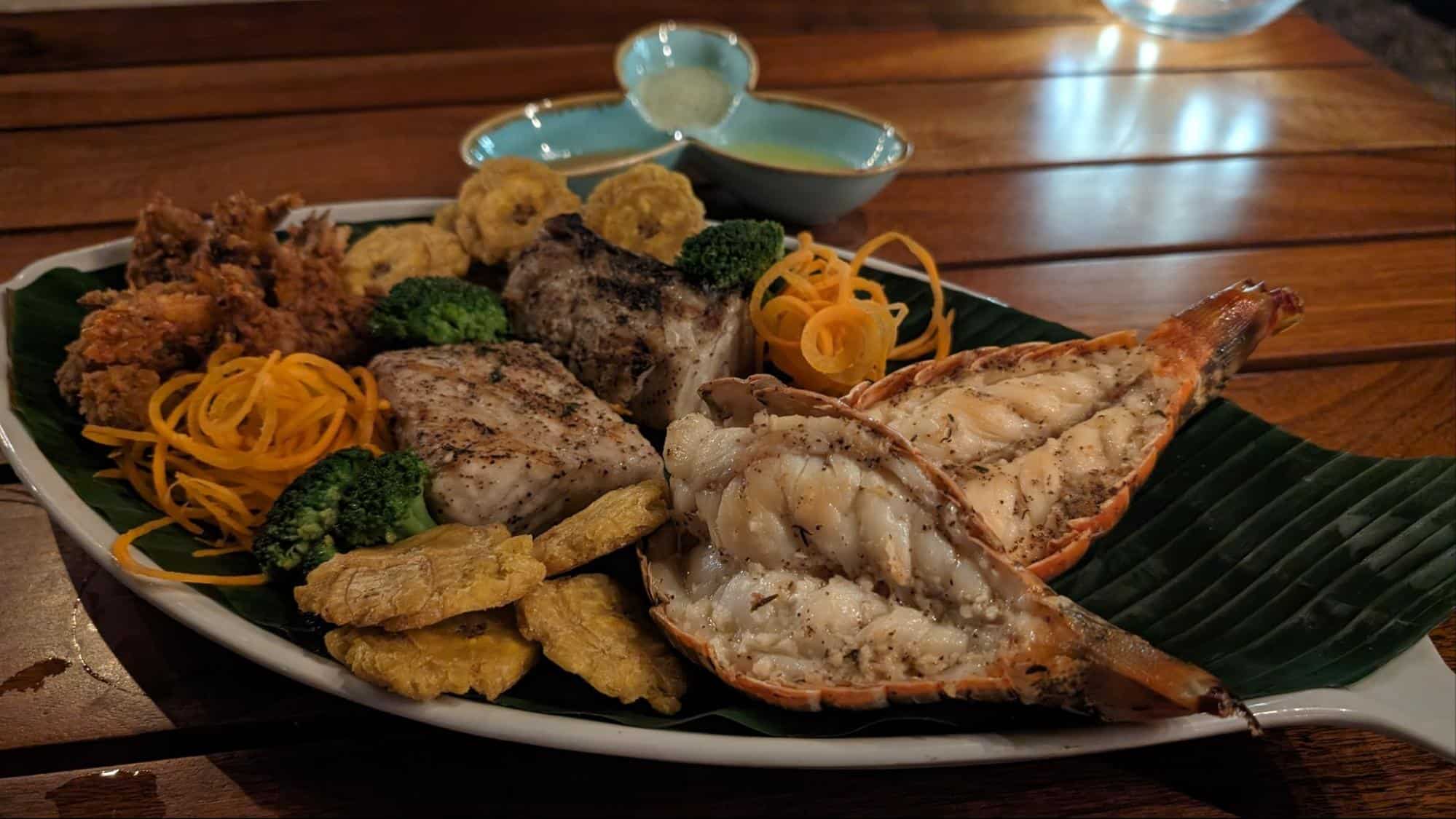 Calala Island dinner