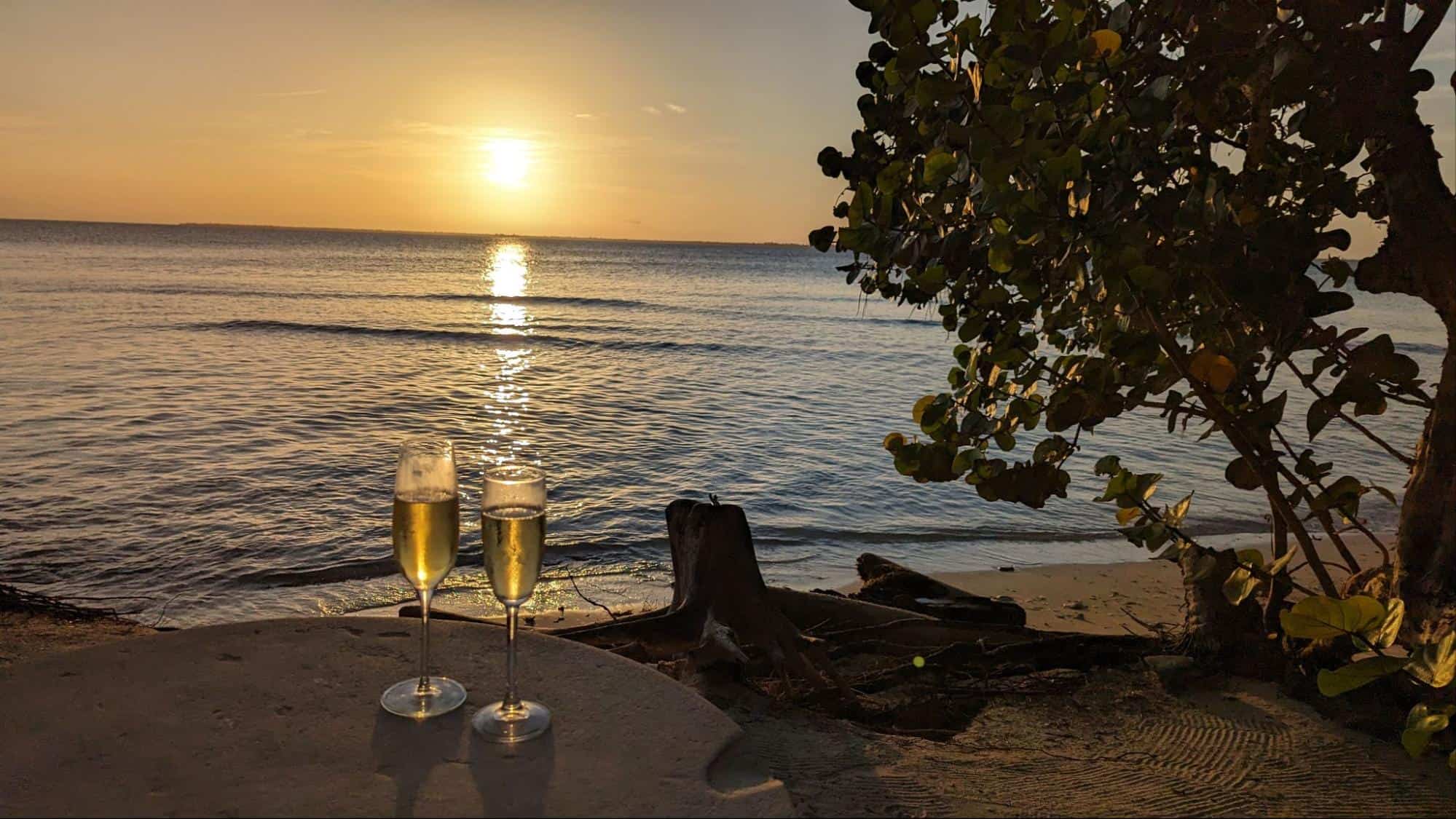 Calala Island sunset
