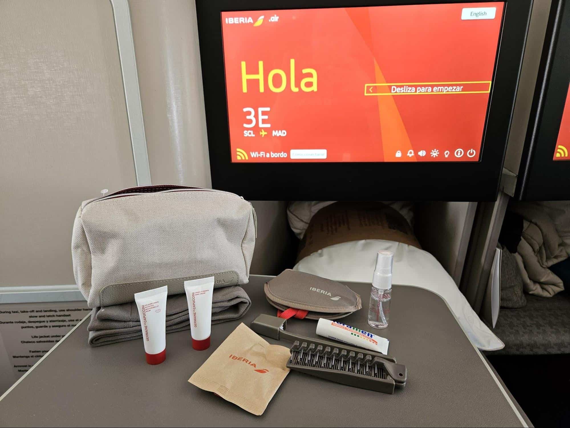Iberia Business Class Amenity Kit