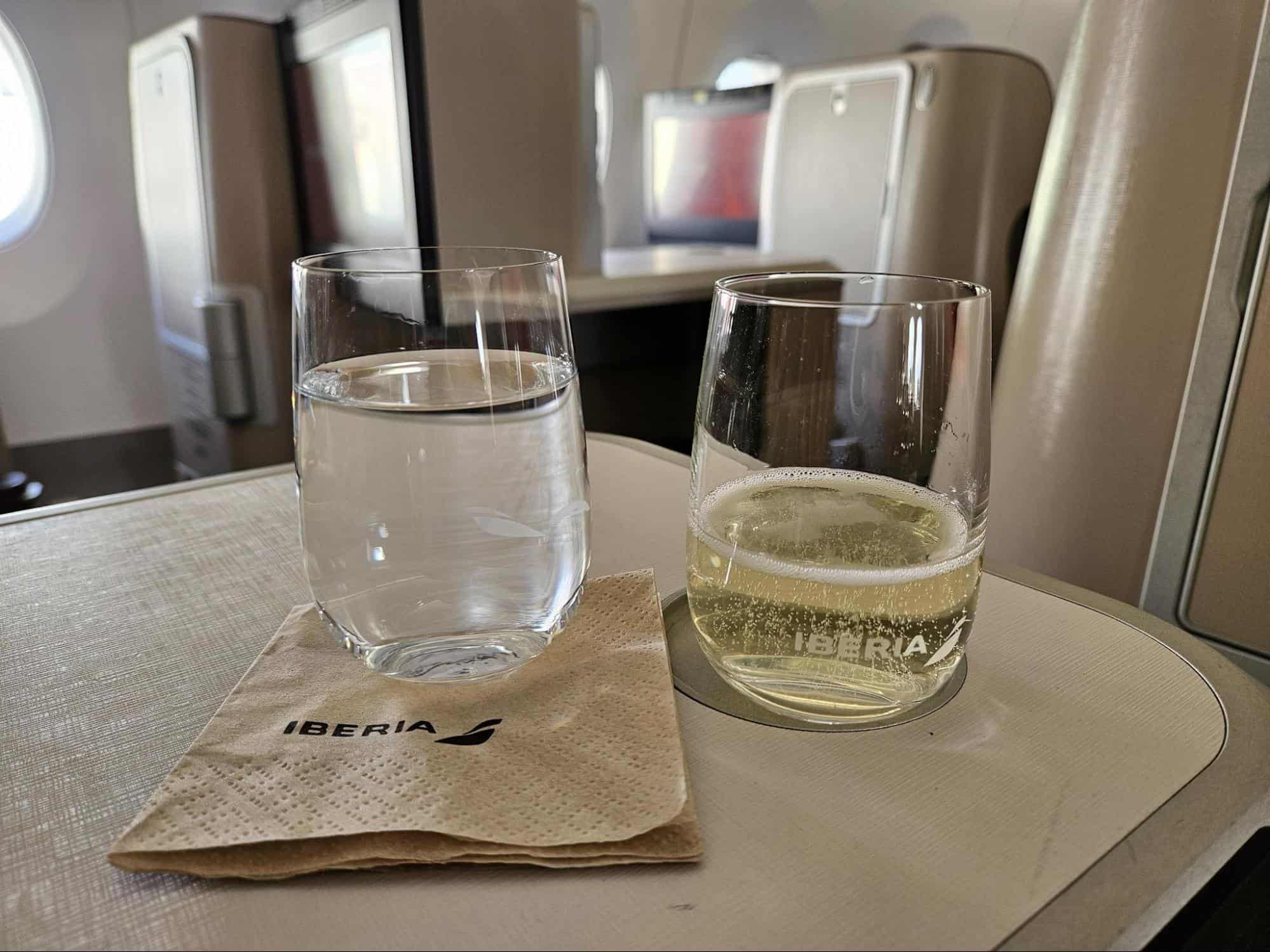 Iberia Business Class Pre-Departure Amenities