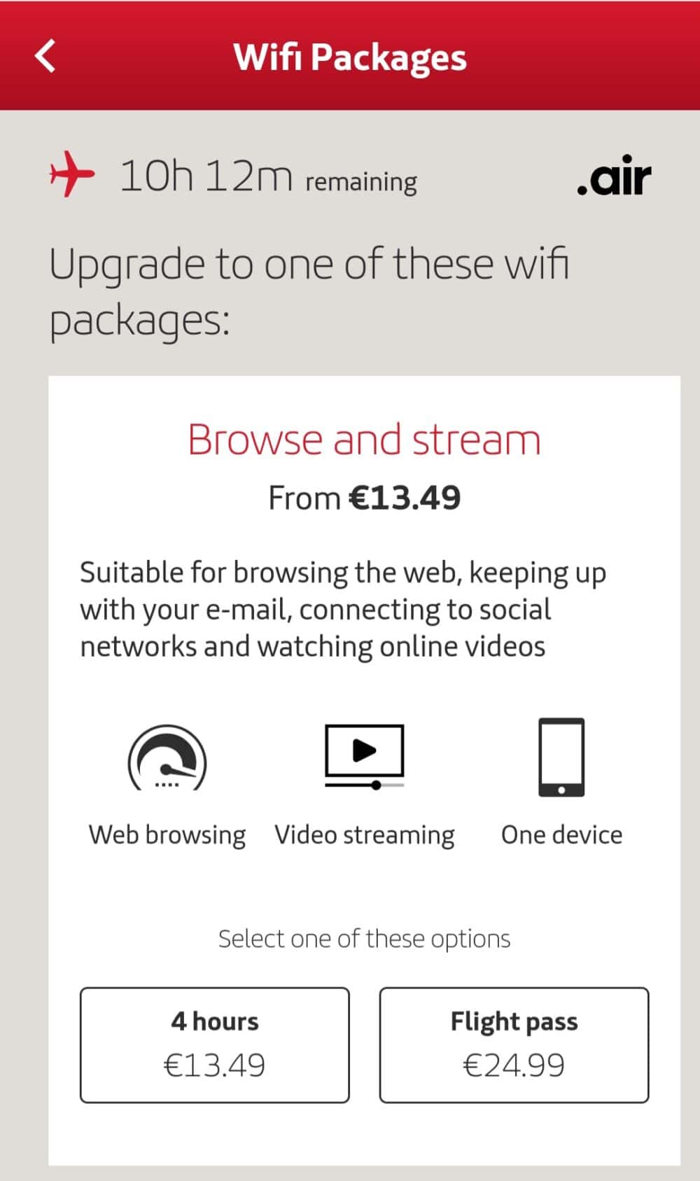 Iberia wifi packages