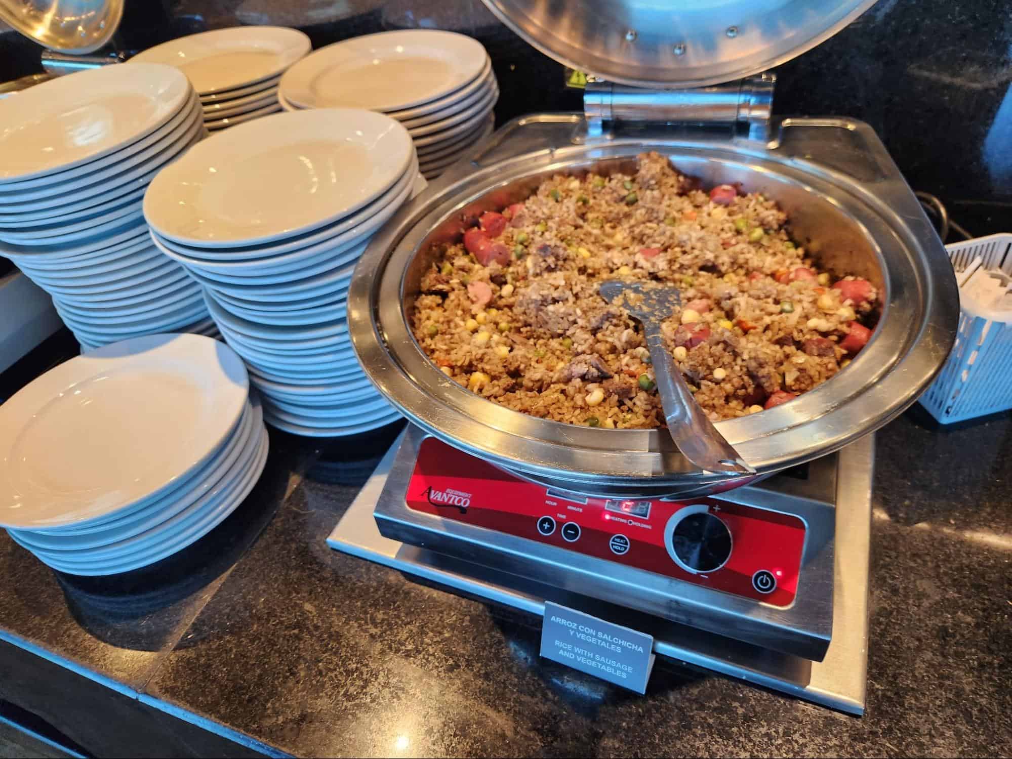 buffet - hot food