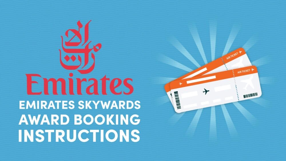 Emirates Skywards Award Booking Instructions