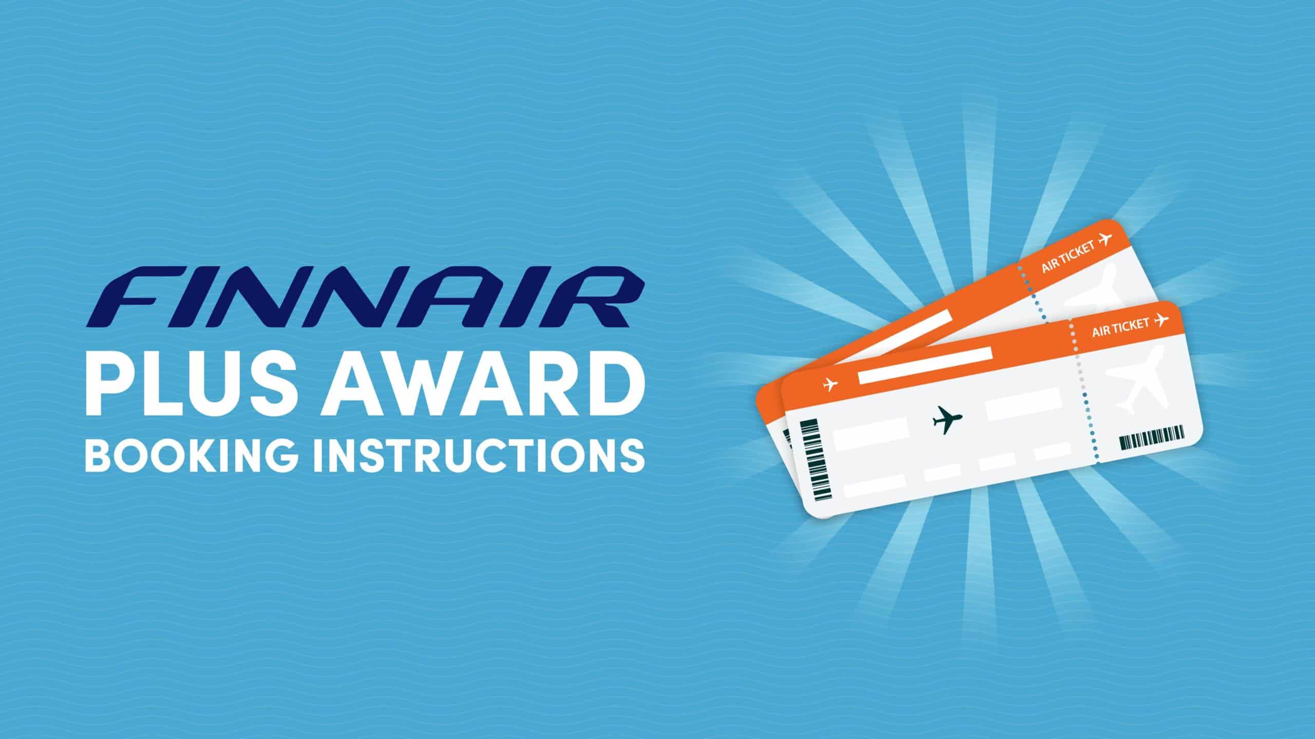 Finnair Plus Award Booking Instructions