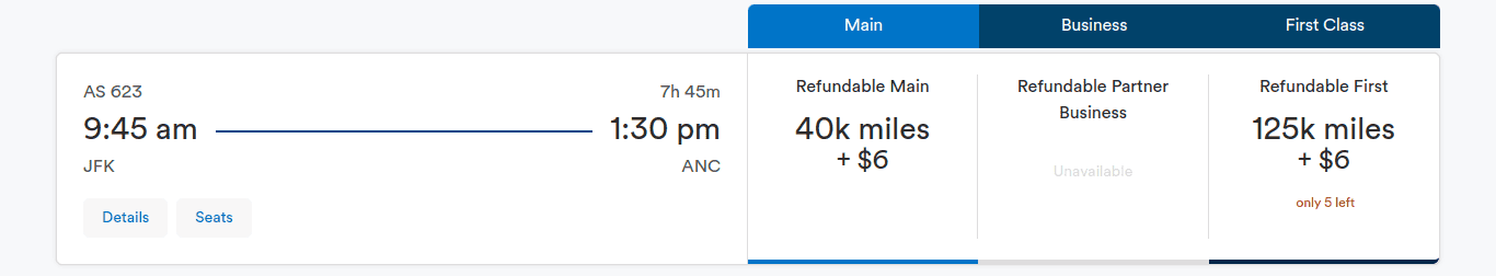 JFK to ANC