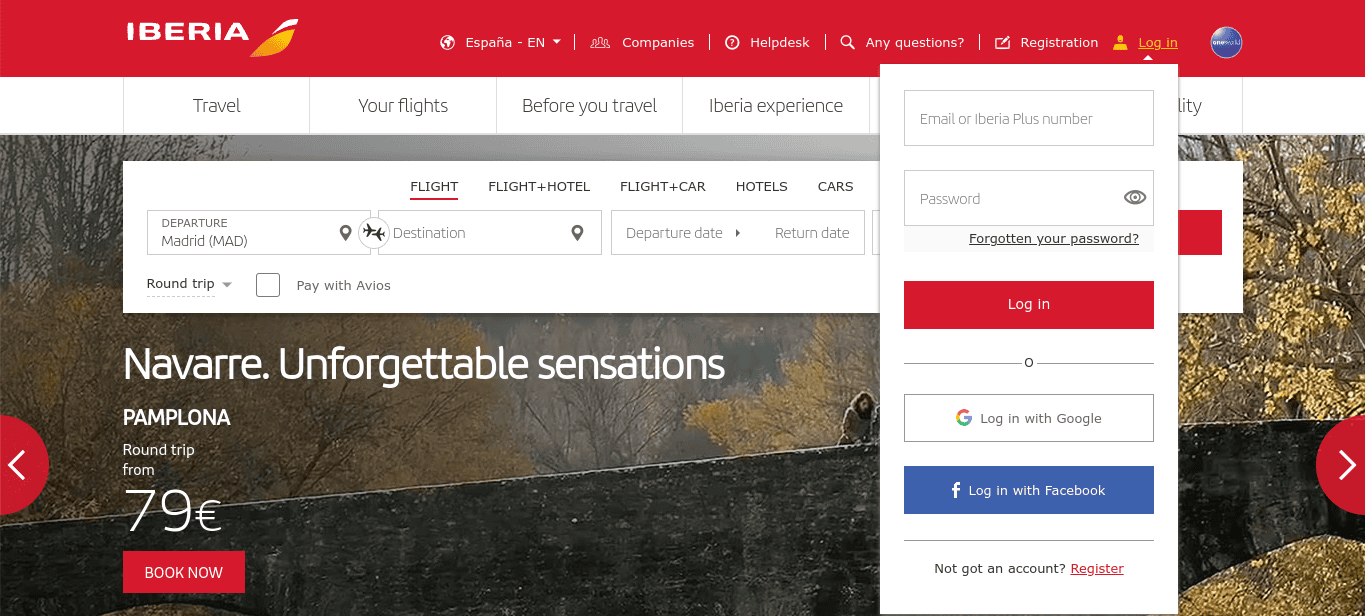 Join Iberia Plus