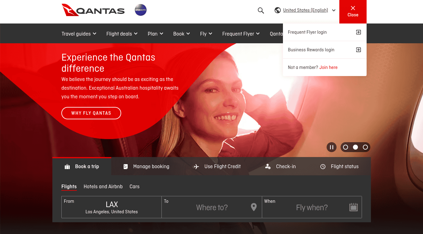 Joining Qantas Frequent Flyer