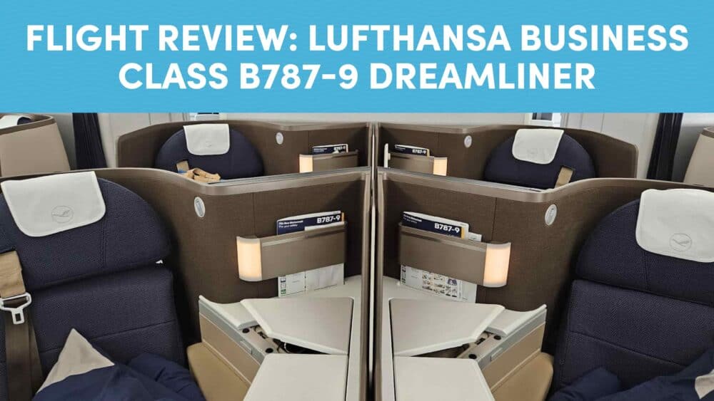 Lufthansa Business Class FRA-MSP on B787-9 Dreamliner