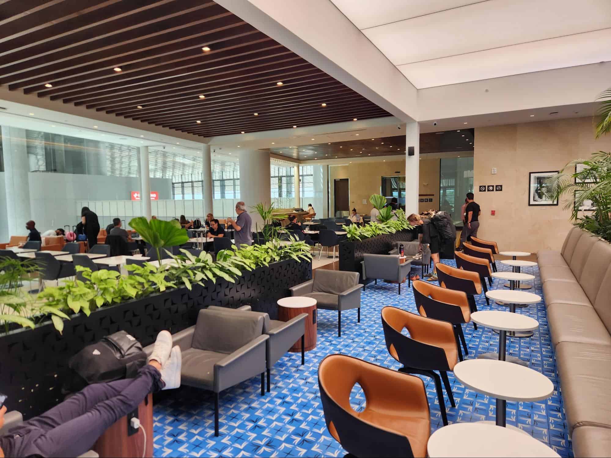 seating area at Copa Club at Panama Tocumen International Airport (PTY), Terminal 2