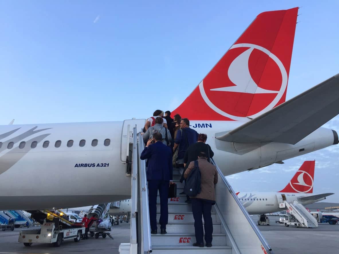 Booked Turkish Airlines award flight.
