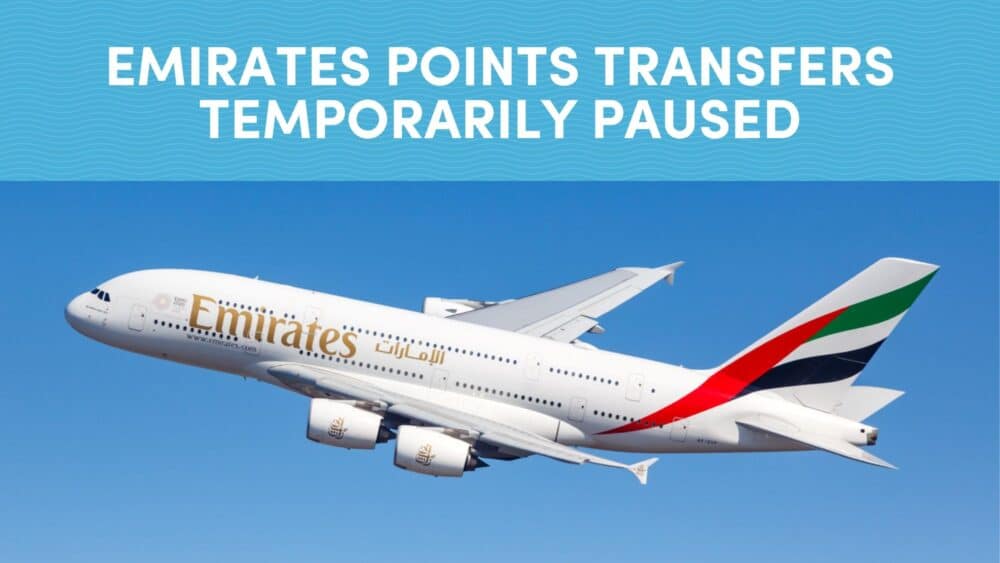 Emirates Skywards Points Transfers Temporarily Paused: What It Means for Travelers
